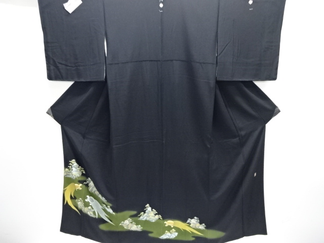 JAPANESE KIMONO / TOMESODE / TURTLE / ARTIST WORK